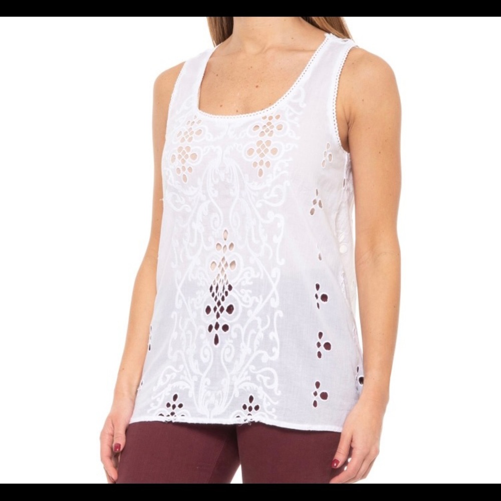 Embroidered Tank